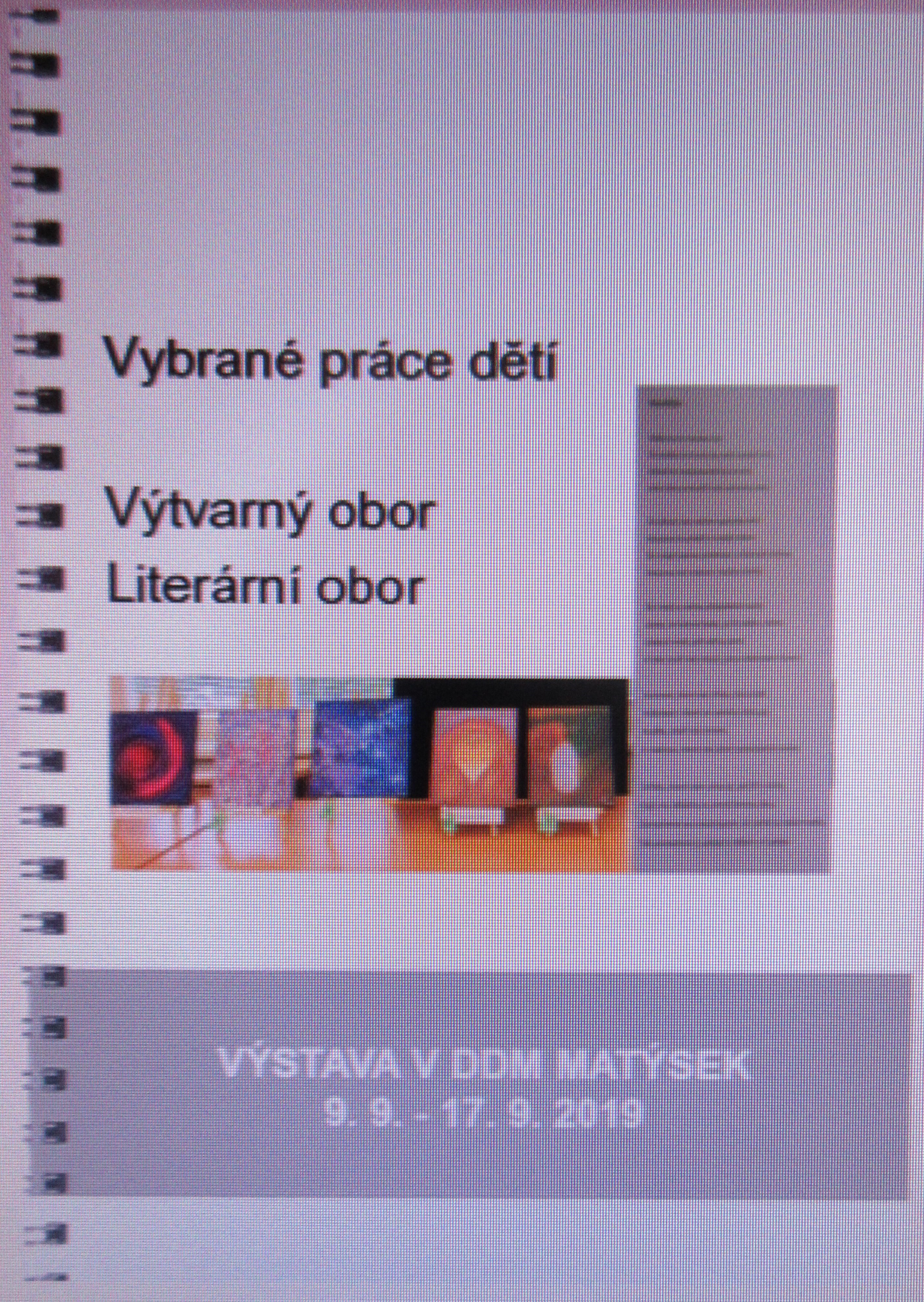 Sešit z vybr. prací žáků ZŠ